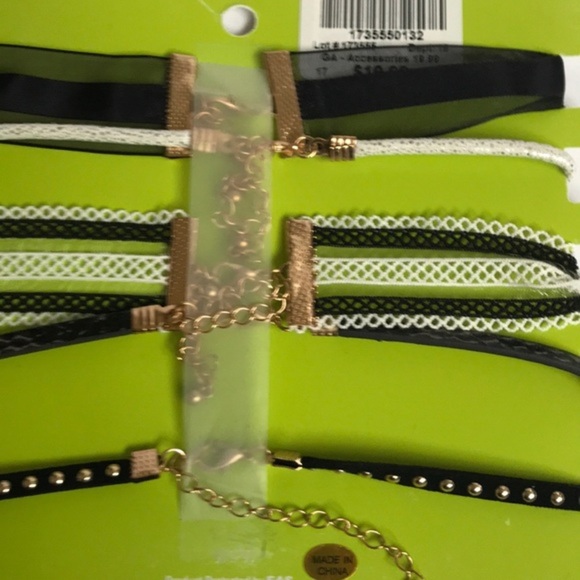 Rue 21 5 piece chocker set.  NWT. - Picture 4 of 6